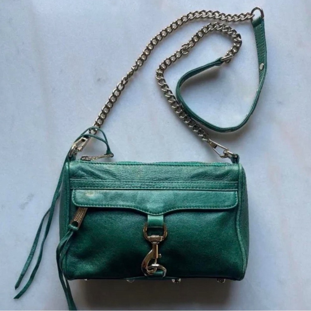 Rebecca Minkoff Turquoise Leather Handbag